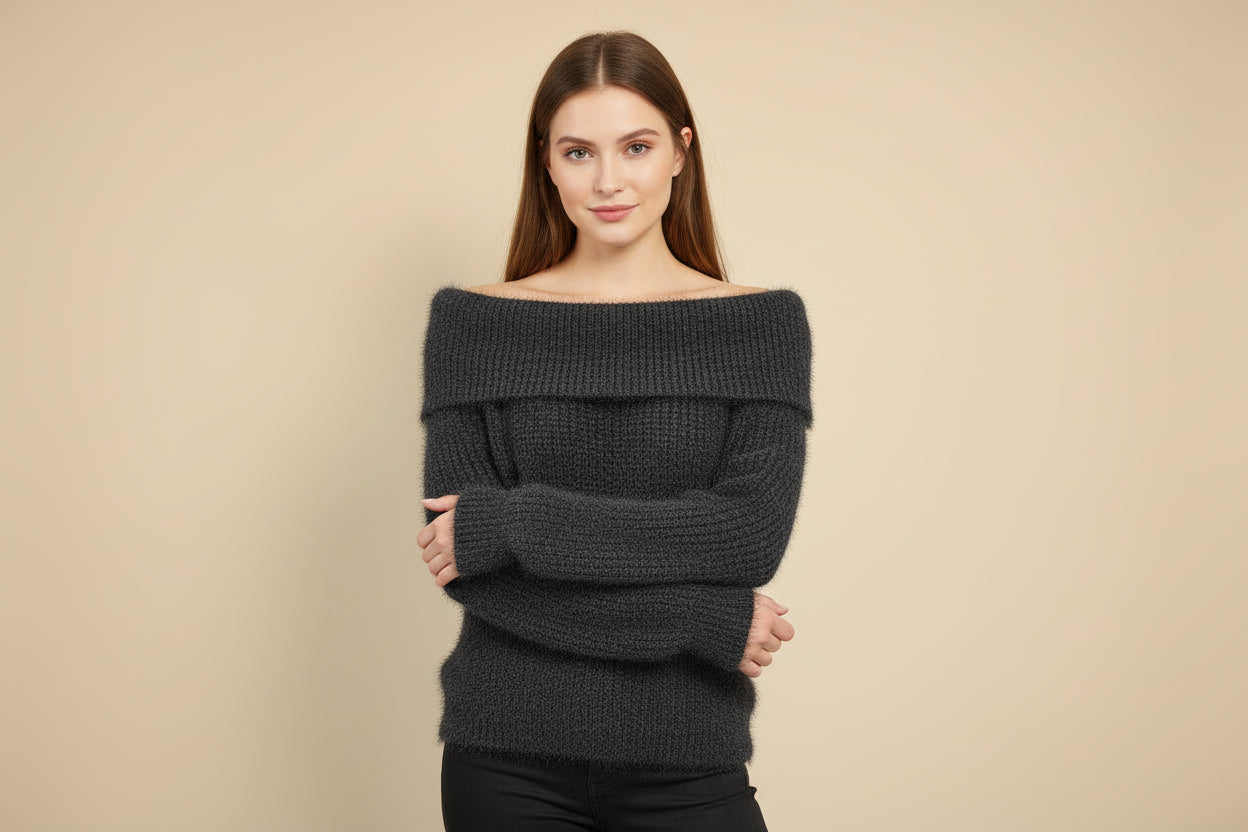 maglia  shiffer nero lineaelle