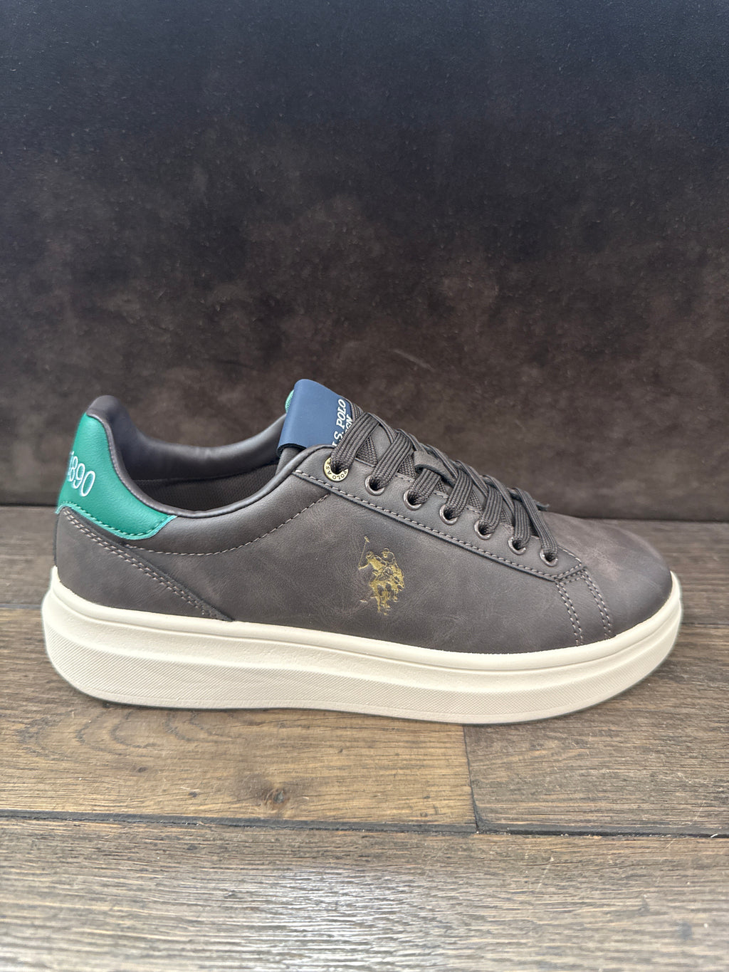 POLO CODY010 DARK BROWN TOP VERDE