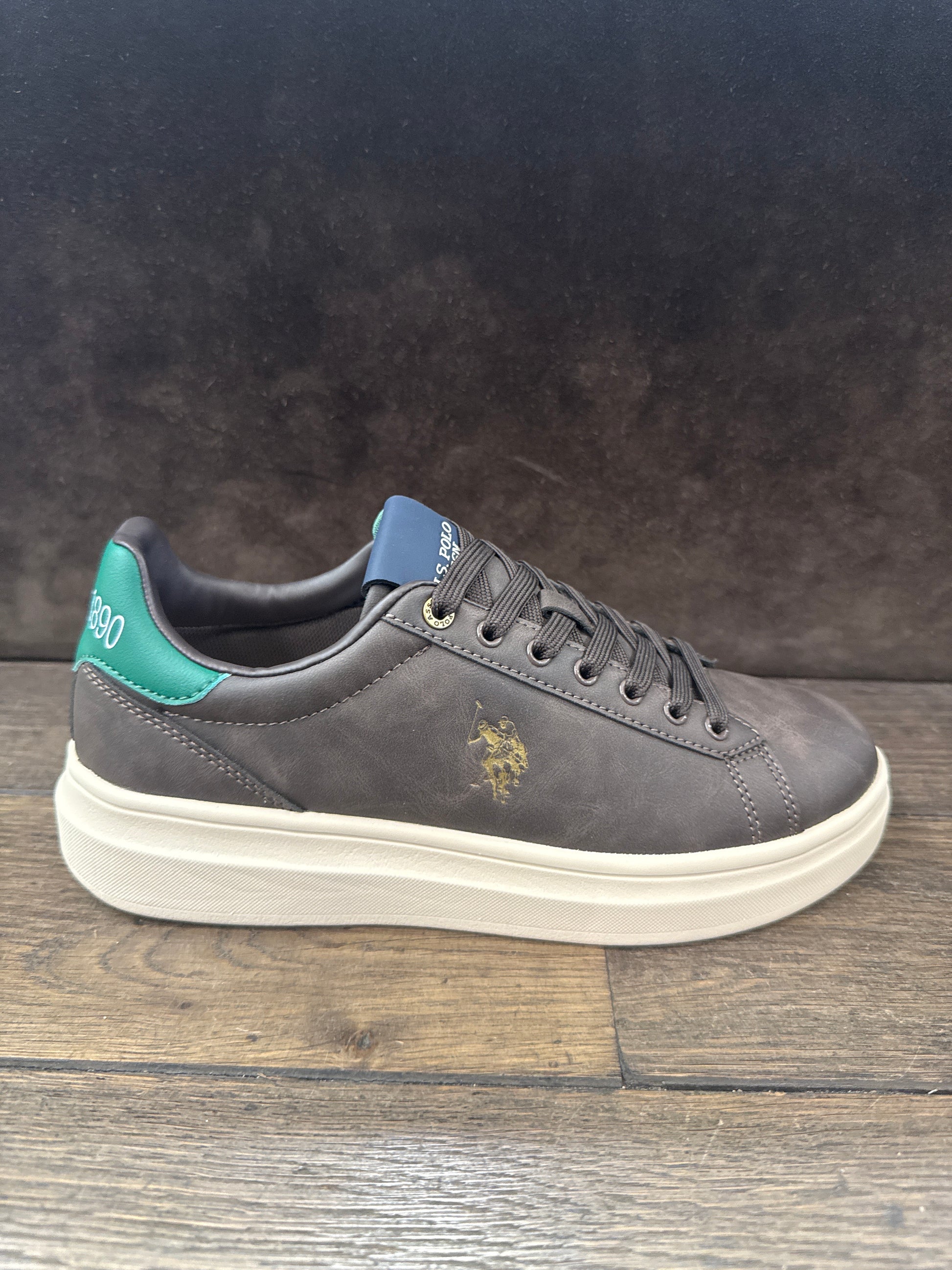 POLO CODY010 DARK BROWN TOP VERDE
