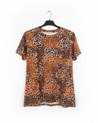 T-SHIRT LINEAELLE LEO/ ARANCIONE