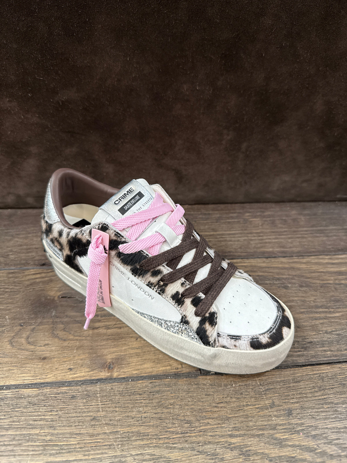 CRIME LONDON  SK8 WEDGE BAMBI DONNA