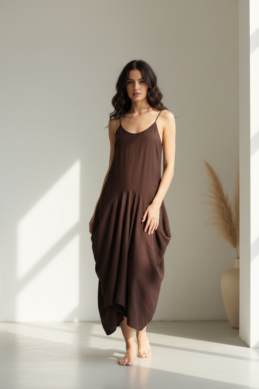 SUSY MIX ABITO DRAPPEGGIO MORO