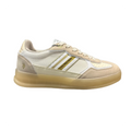 US POLO CAMPY WHITE-beige mesh DONNA