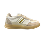 US POLO CAMPY WHITE-beige mesh DONNA