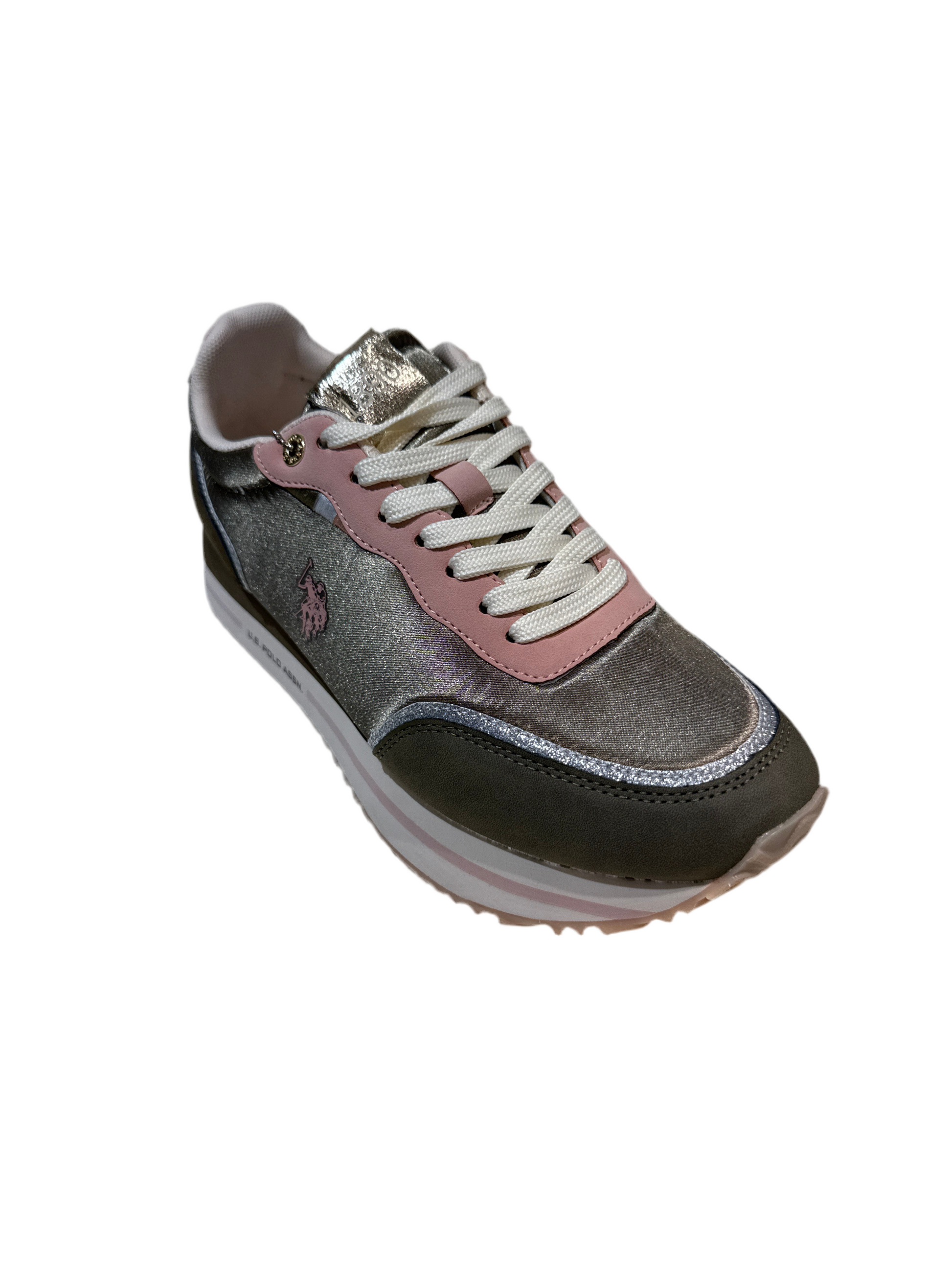 Sneaskers donna Us Polo Sacha009C-OLI-NUD01