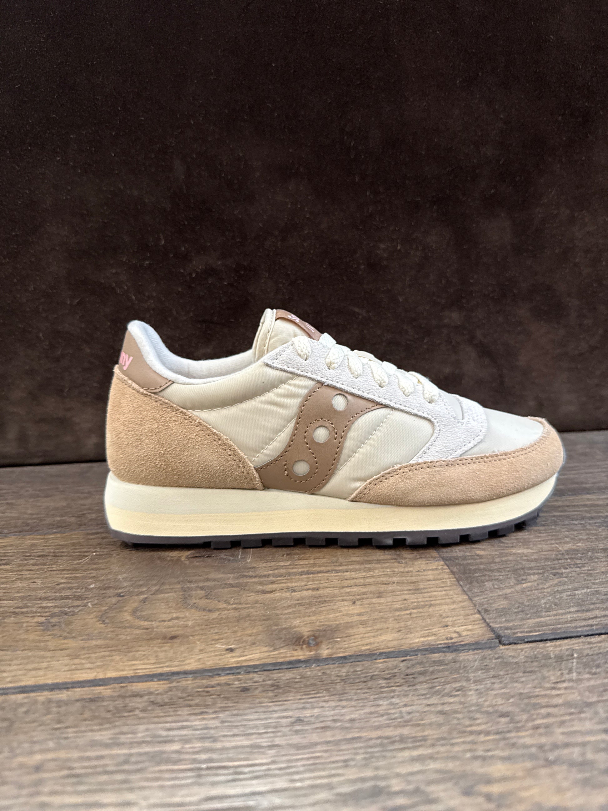 SAUCONY JAZZ ORIGINAL EGGSHELL7SADDLE CREME DONNA