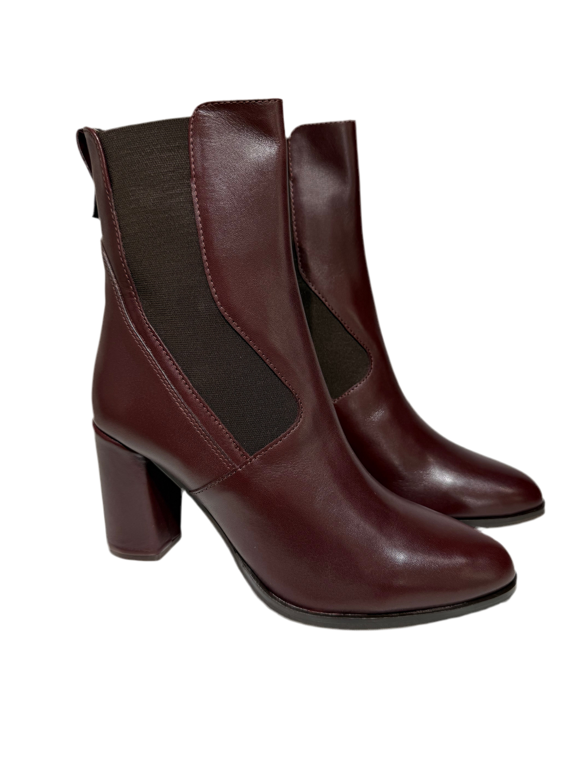 Stivaletto donna Janet & Janet bordo j-521