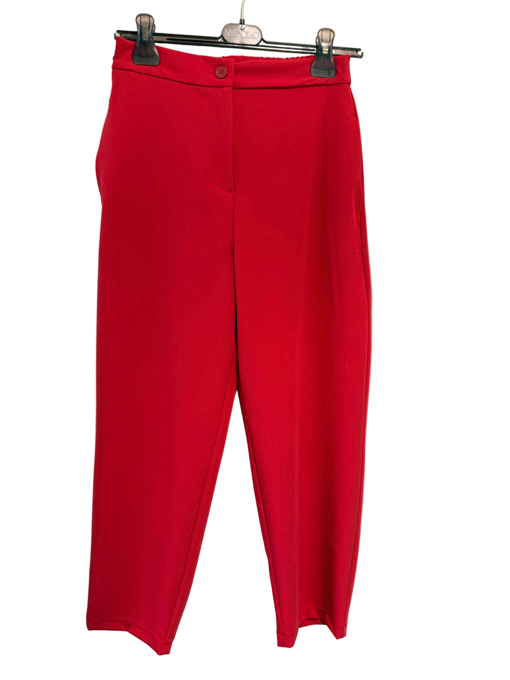 VICOLO PANTALONE ROSSO TAC0418