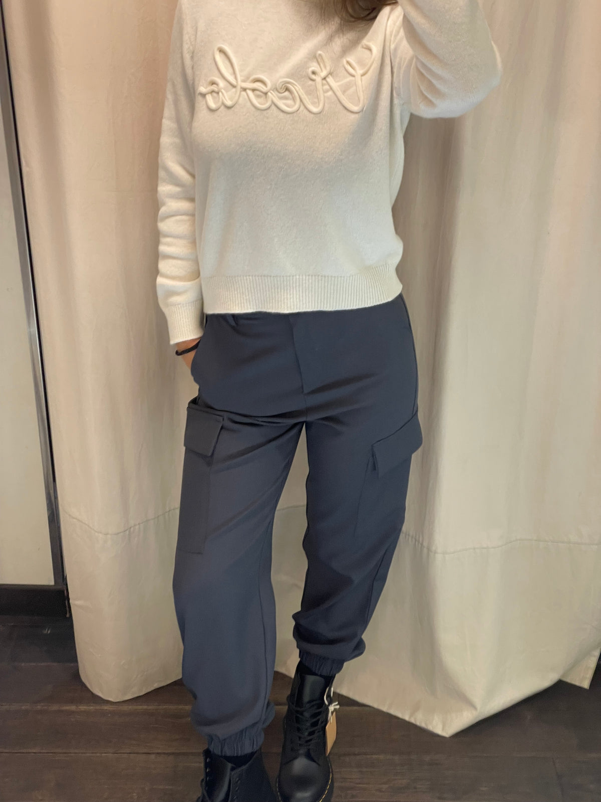Pant cargo antracite Vicolo