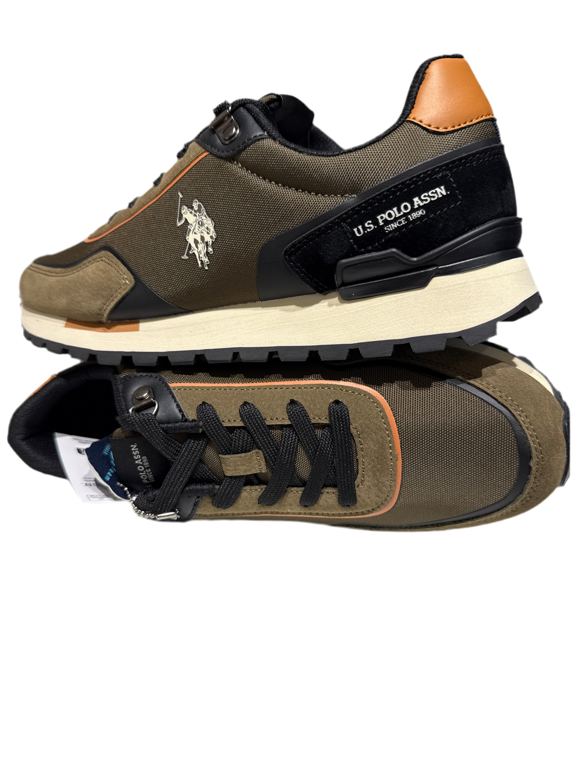 Sneakers uomo Us Polo ARON009-GRE VERDE