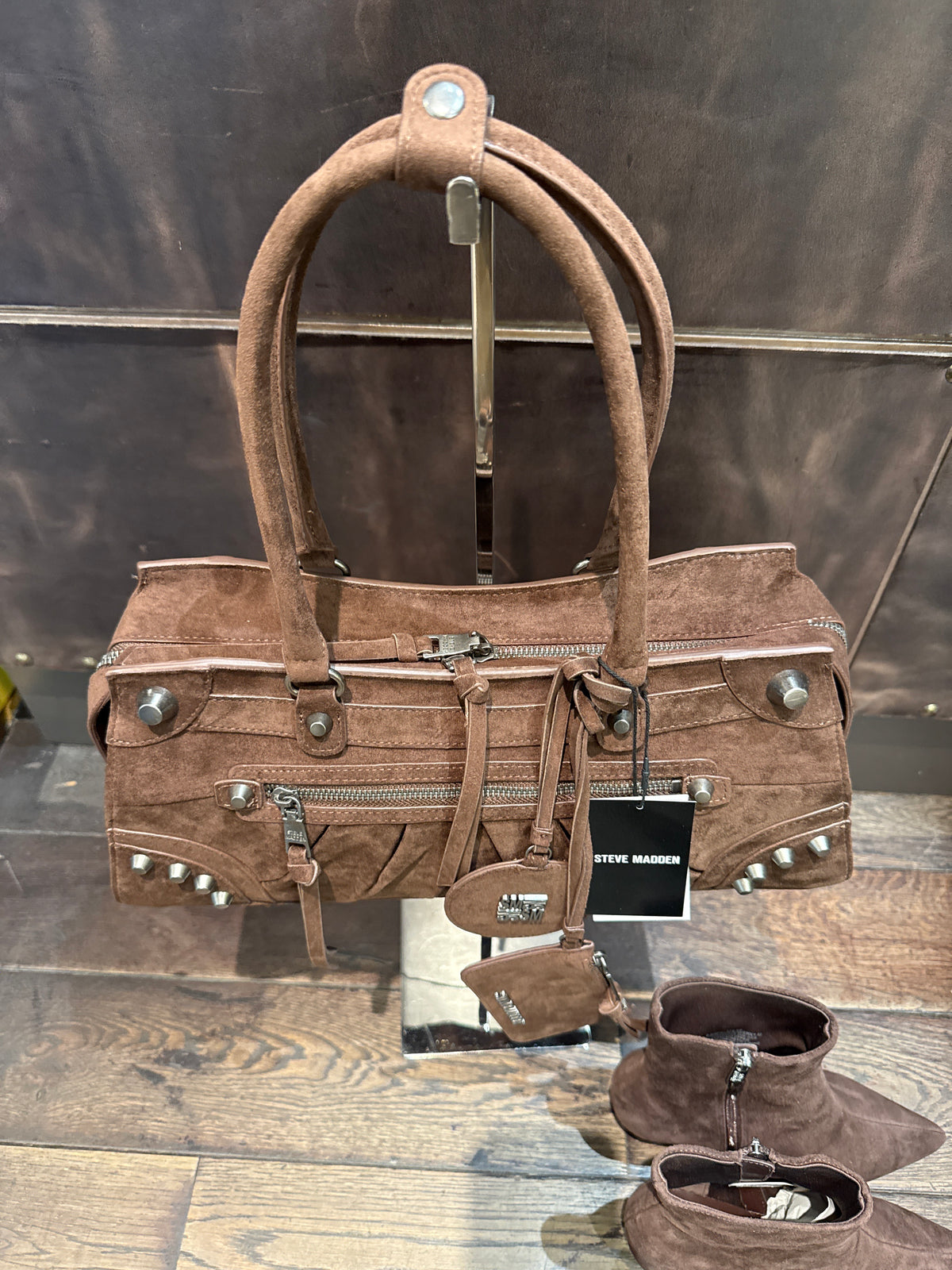 STEVE MADDEN BORSA BRAVYN  CIOCCOLATA DONNA