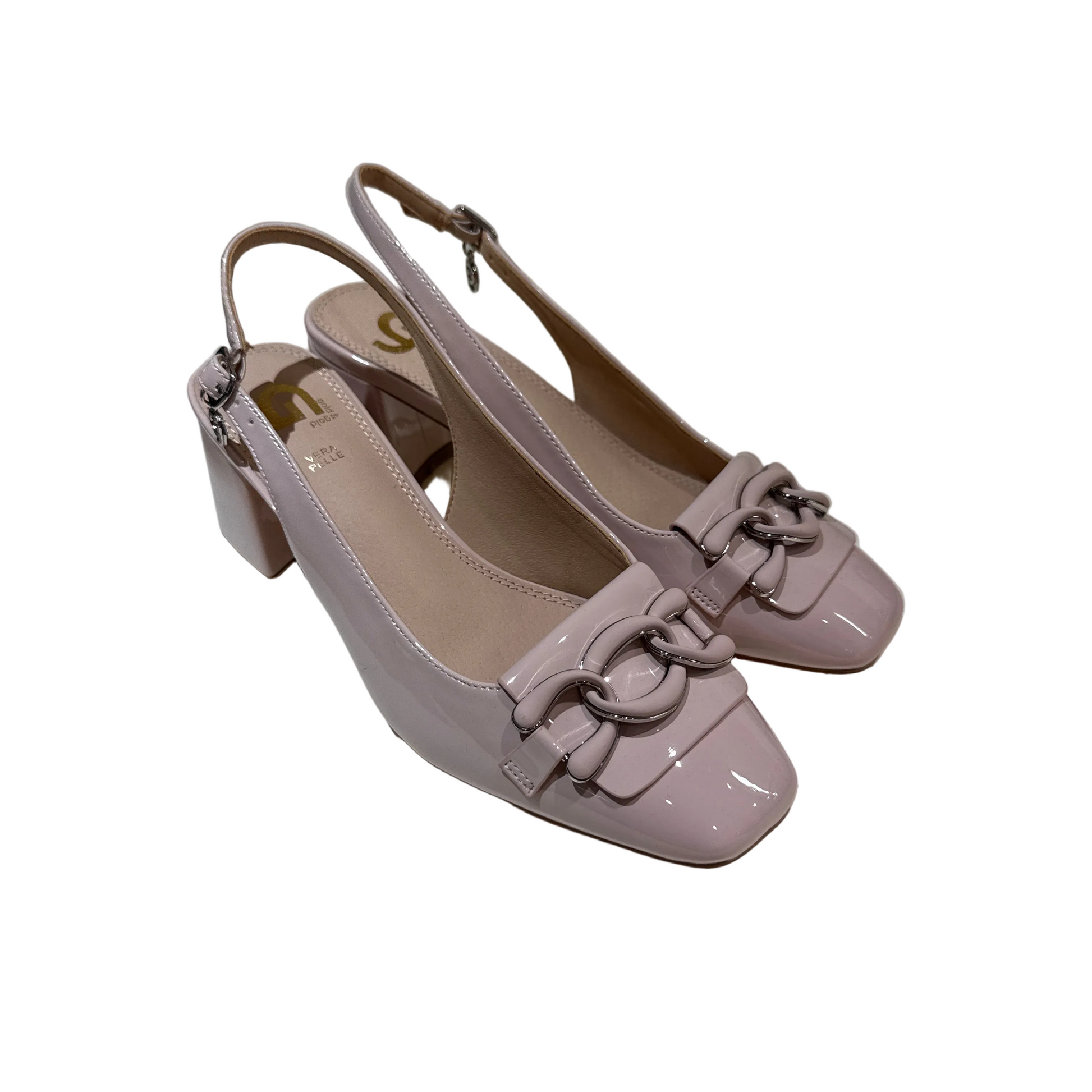 GOLD & GOLD CHANEL FIBBIA NUDE T.55