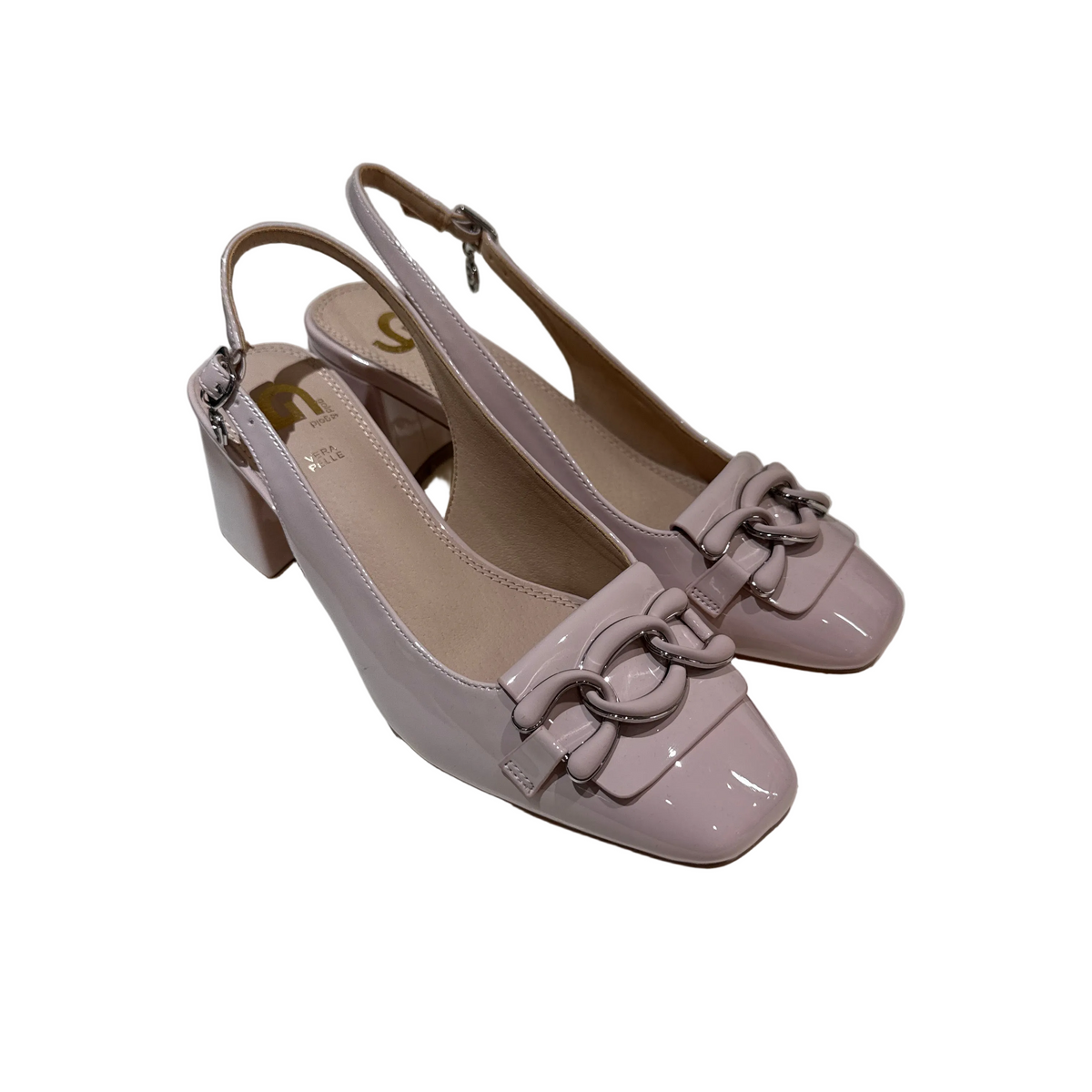 GOLD & GOLD CHANEL FIBBIA NUDE T.55