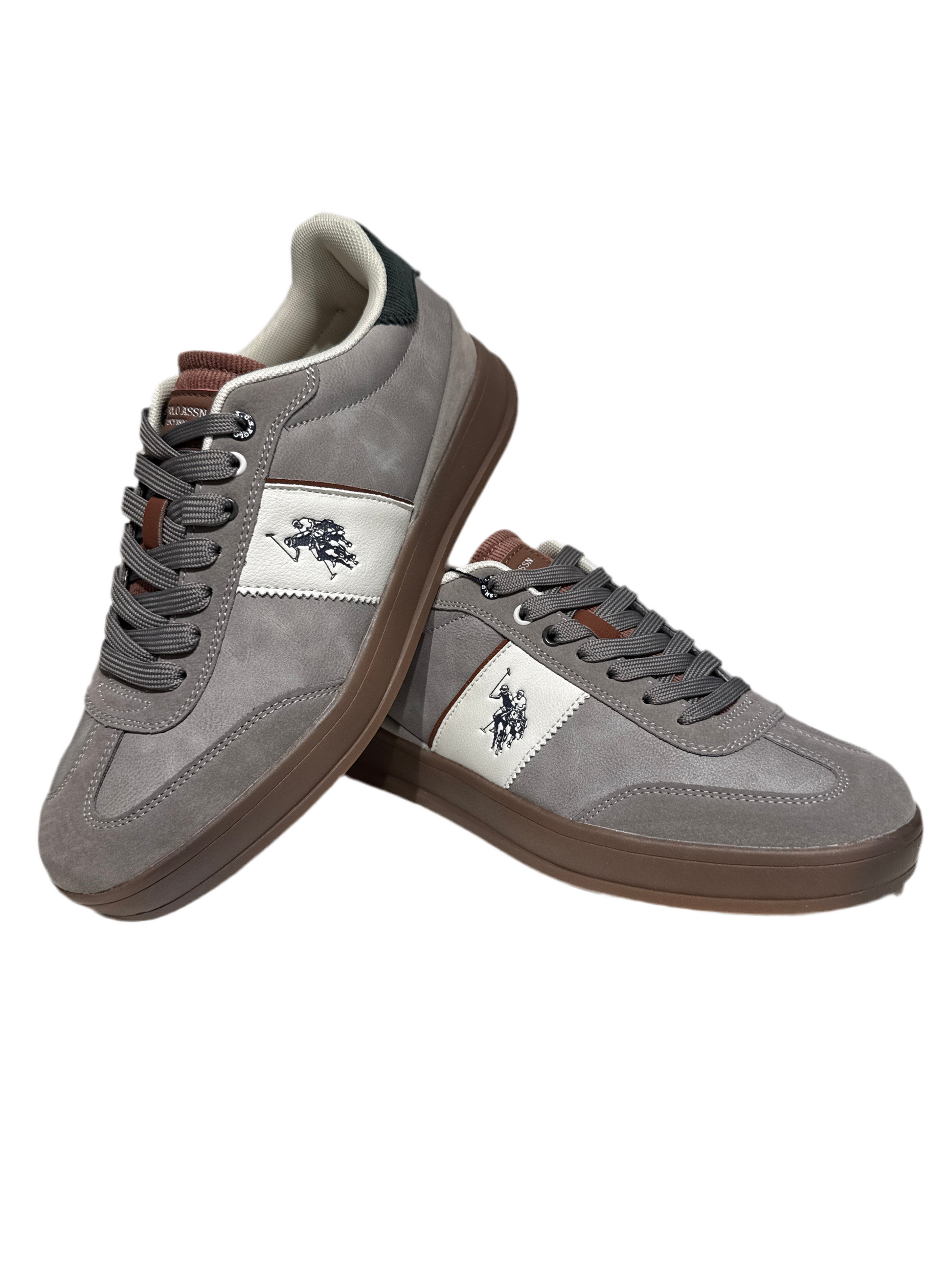 Sneakers uomo Us Plolo Campy004A-LGR-GRE