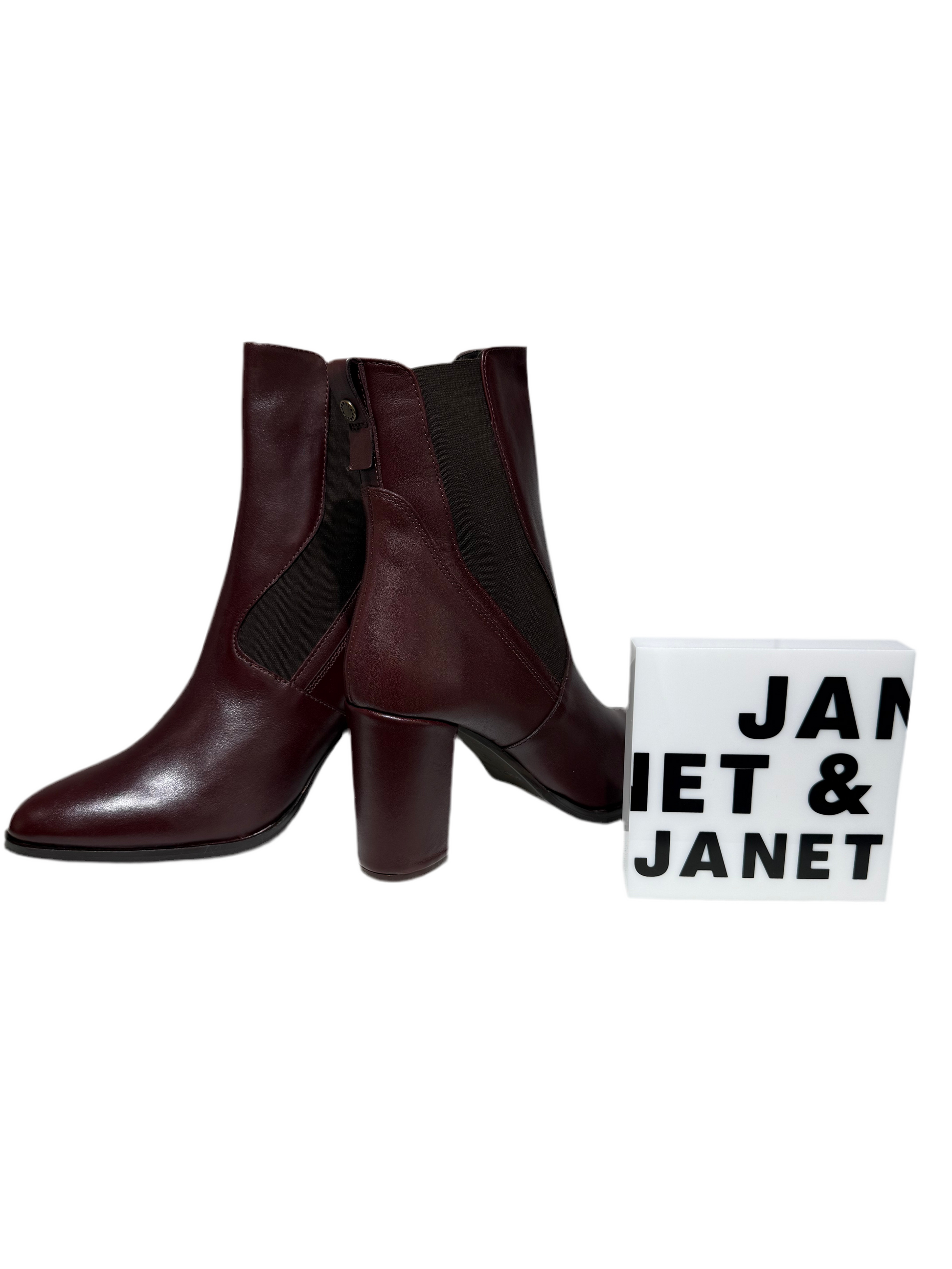 Stivaletto donna Janet & Janet bordo j-521