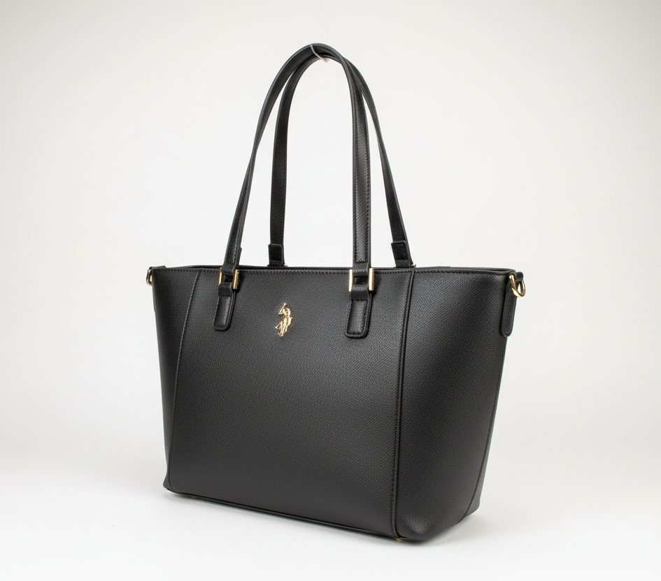 US POLO BORSA JONES SHOPPING BLACK
