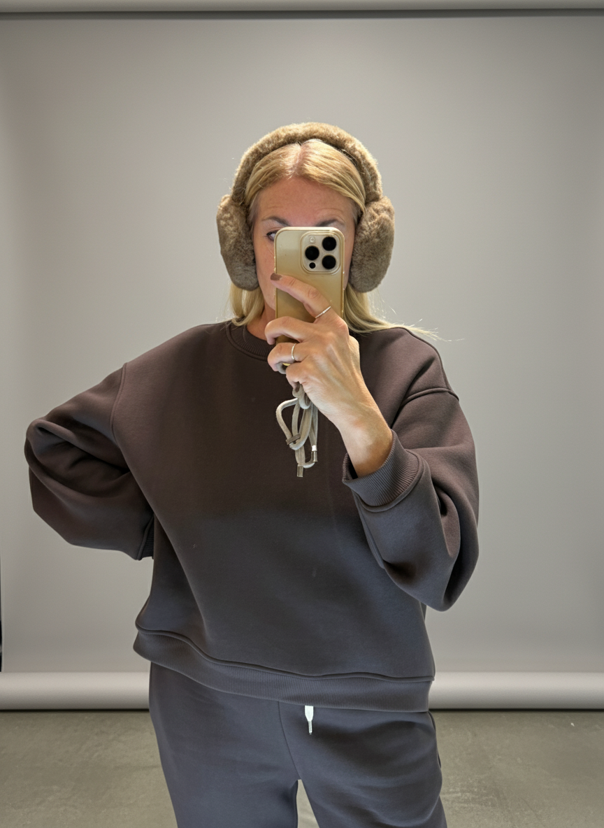 Felpa Vicolo marrone