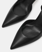 Vena Décolleté Nero Pelle