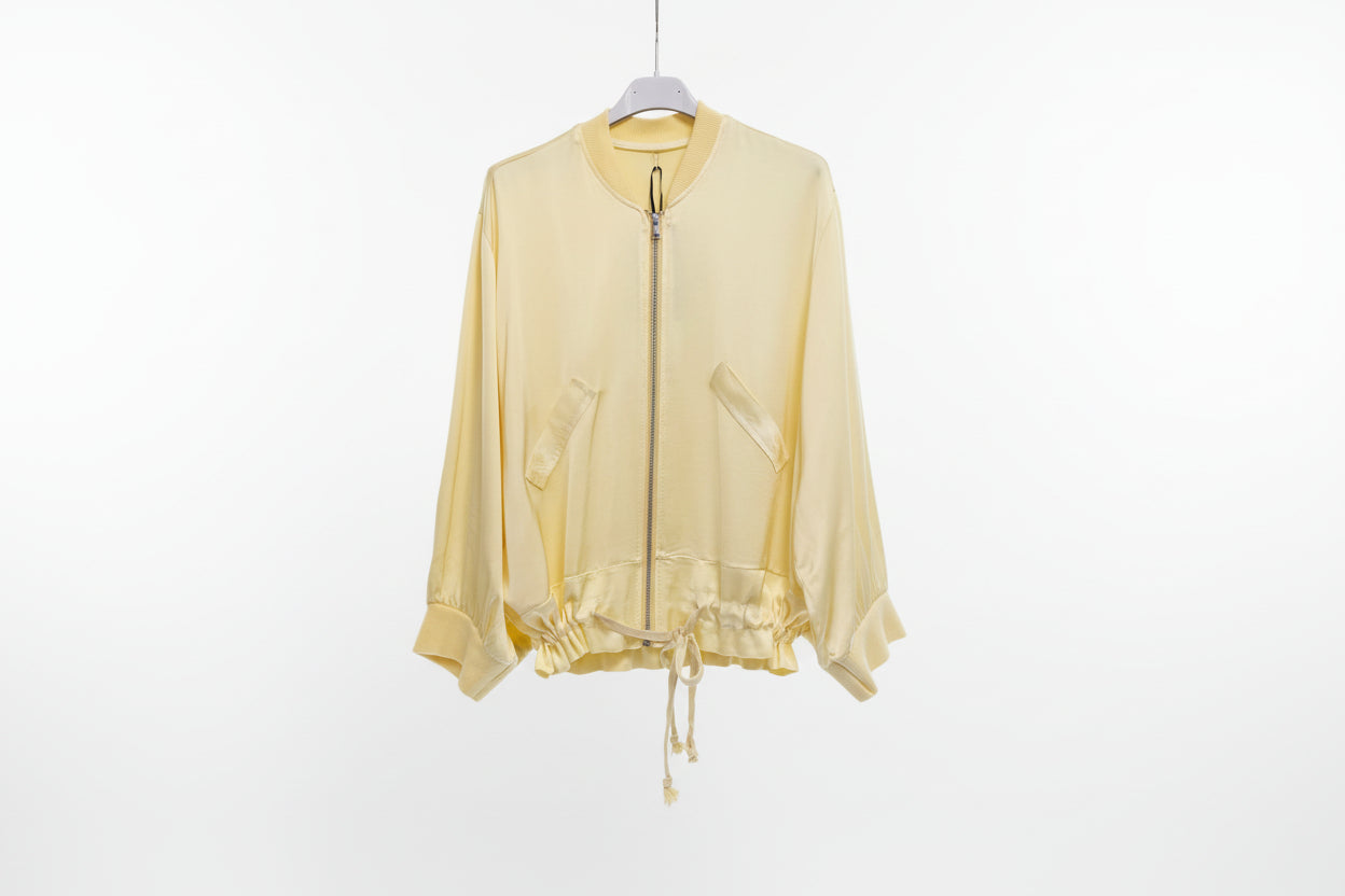 LINEAELLE BOMBER RASO VISCOSA GIALLO 13469