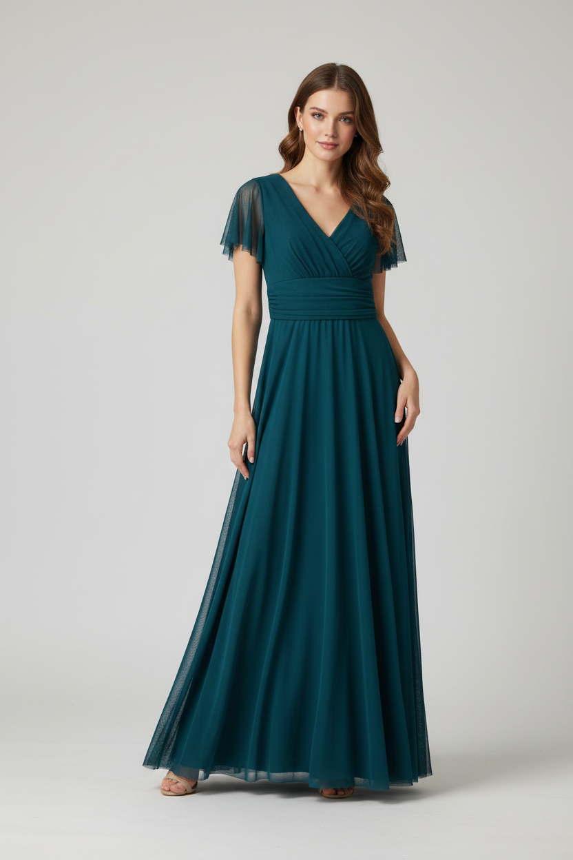 ABITO VOILE'  SULLA SPALLA OTTANIO LINEAELLE
