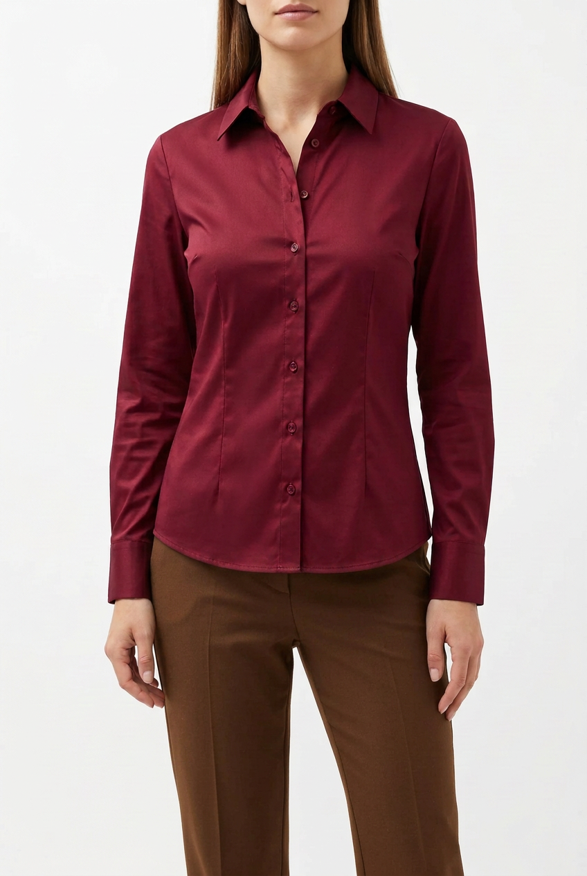 SUSYMIX CAMICIA CON BOTTONE GIOIELLO