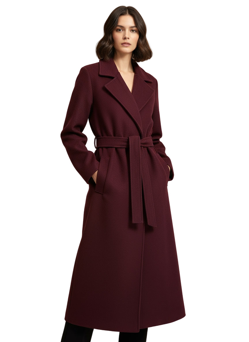 Cappotto  bordeaux Lineaelle