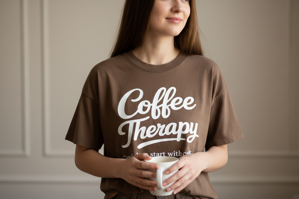 T-SHIRT COFFEE TERAPY VICOLO