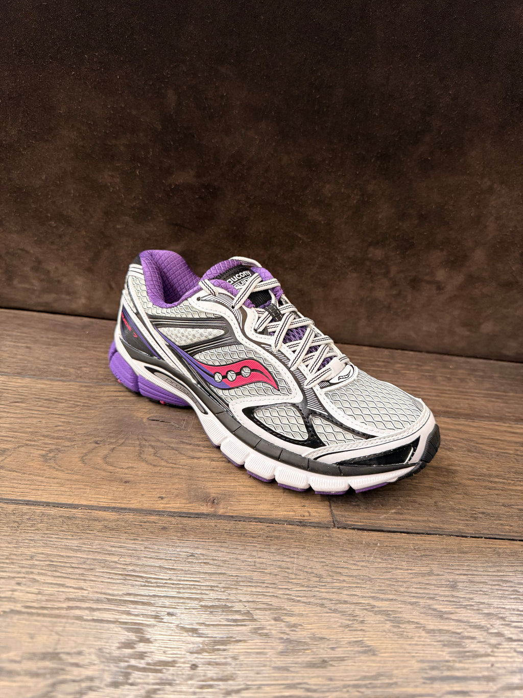 SAUCONY PROGRID GUIDE 7 WHITE-DRUPE DONNA