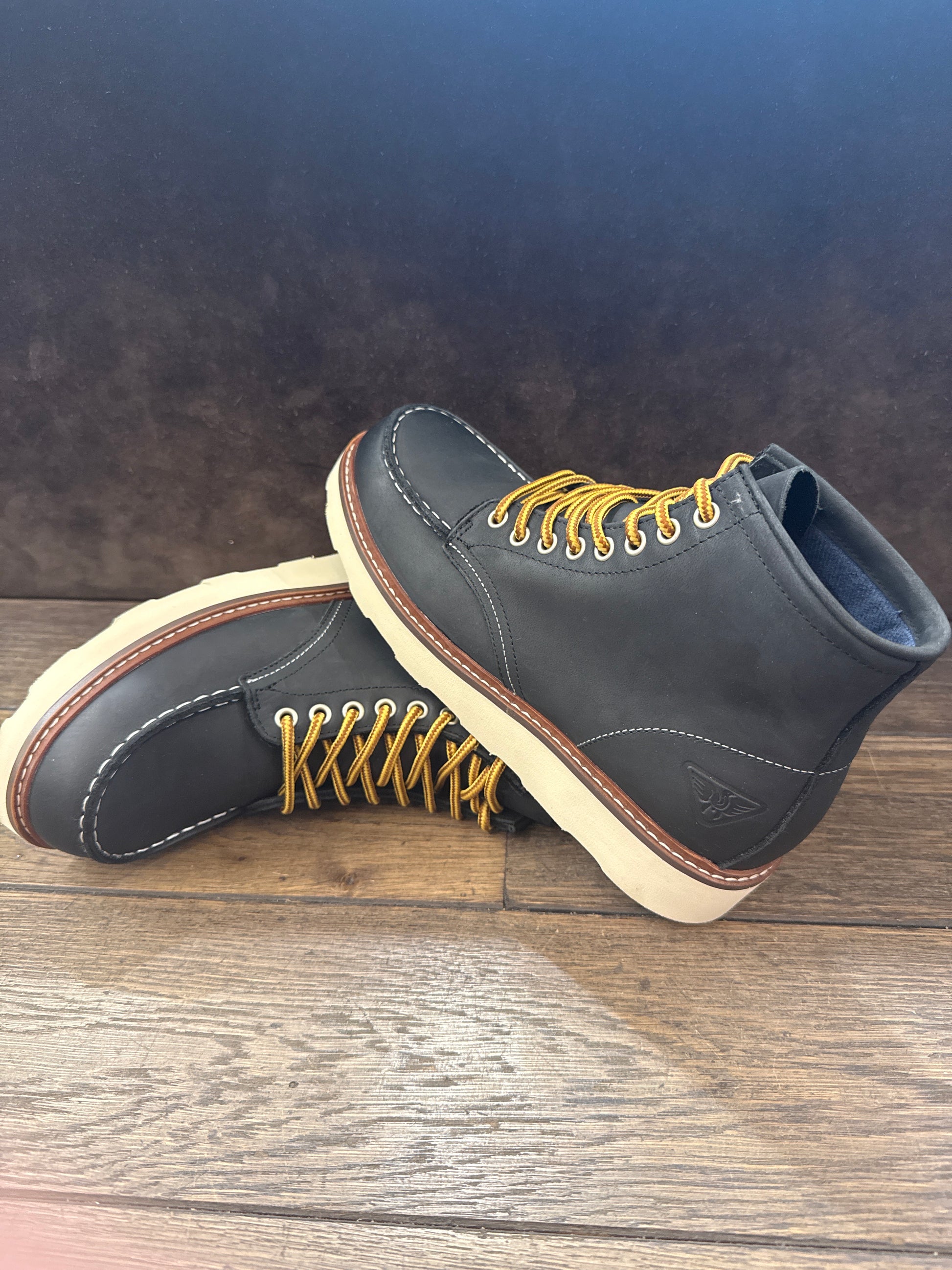 DOCKSTEPS OAKLAND 1726 LEATHER BLACK