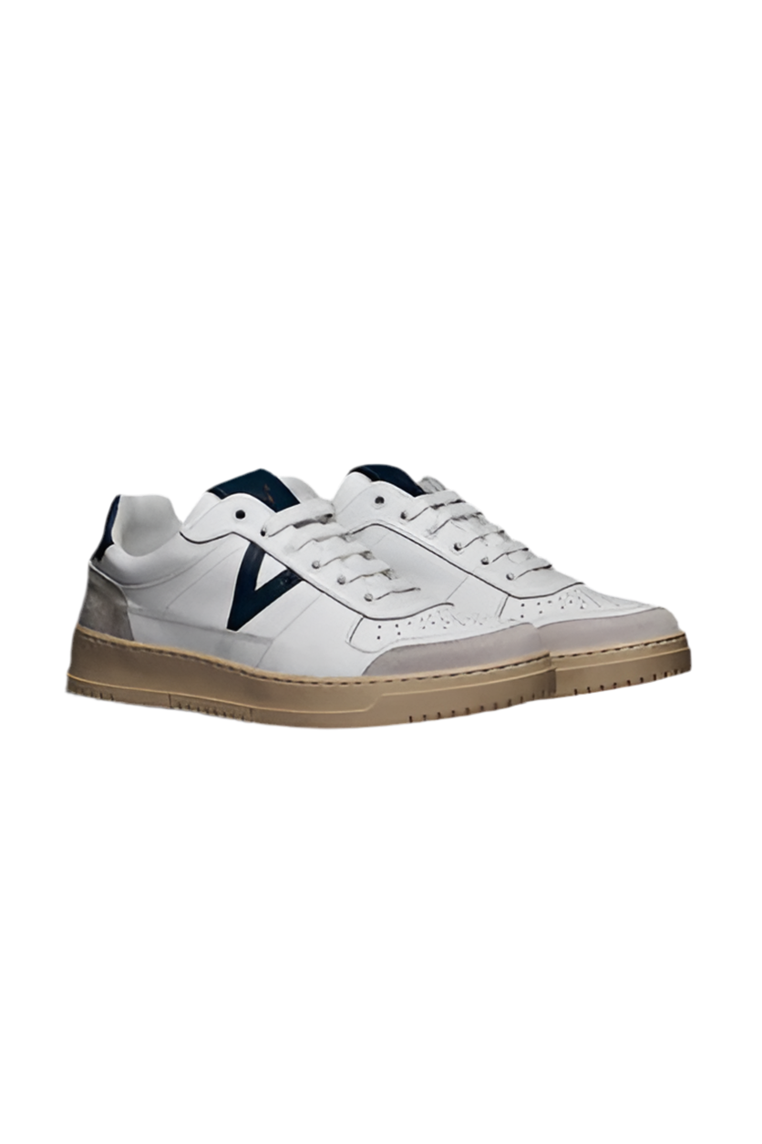 Sneakers V2 college  uomo bianco blu