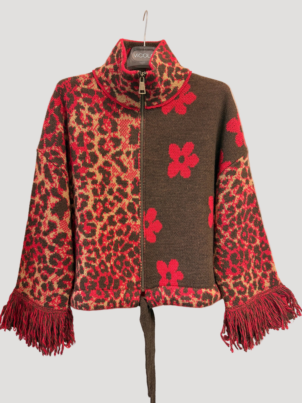 VICOLO MAGLIA CON ZIP