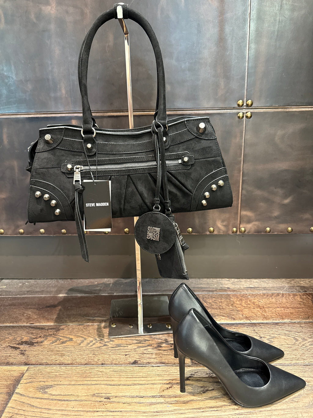STEVE MADDEN BORSA BRAVYN  BLACK DONNA