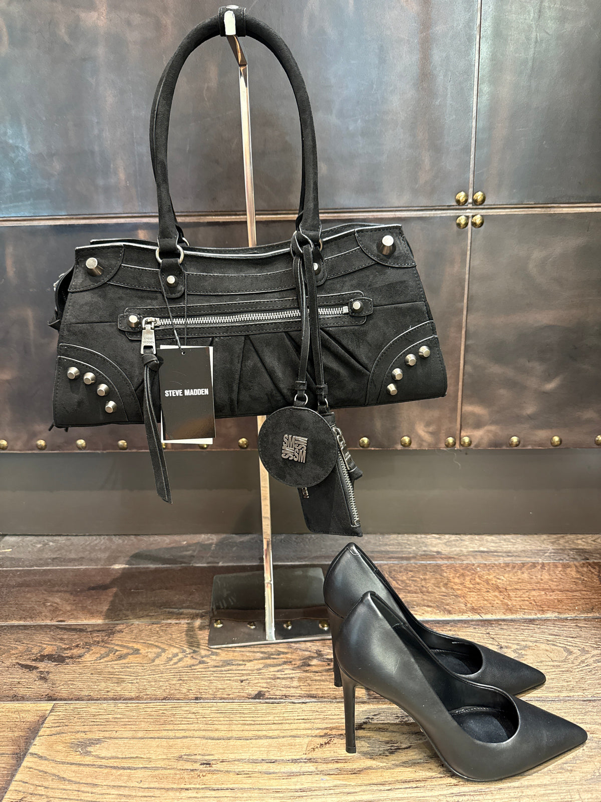 STEVE MADDEN BORSA BRAVYN  BLACK DONNA