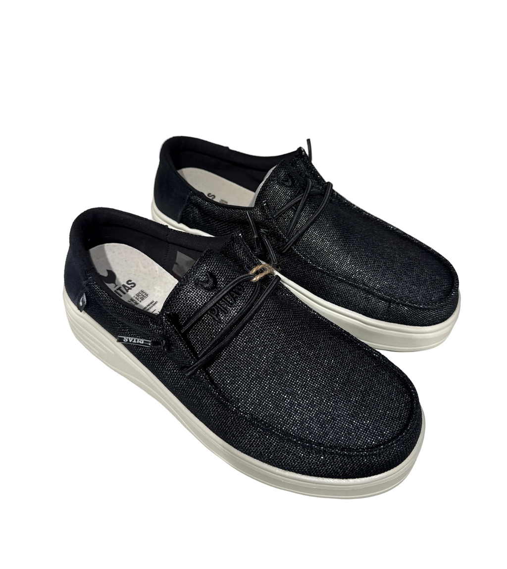 Sneakers Pitas donna robin negro