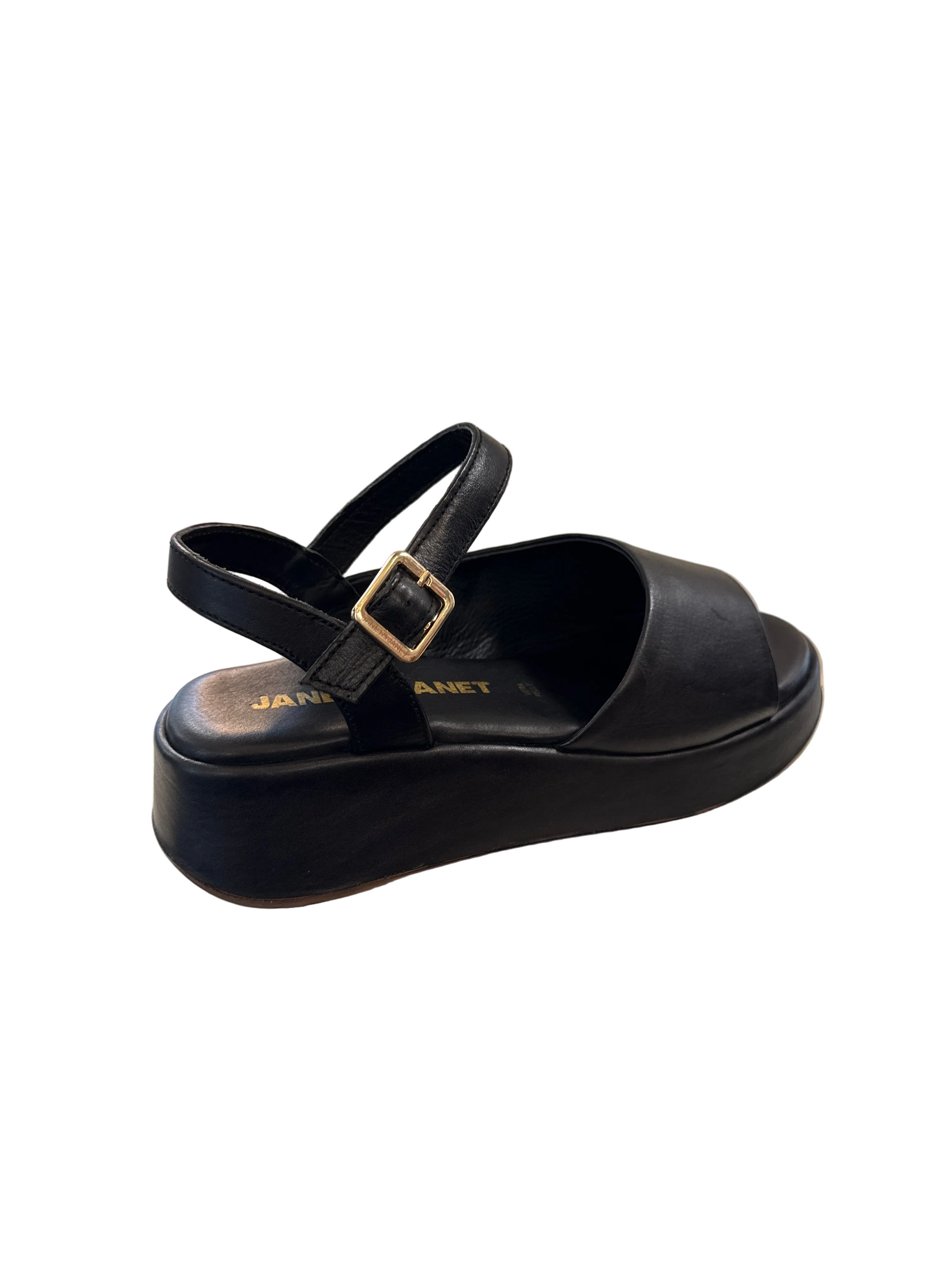JANET & JANET SANDALO PLAT J-662 NERO