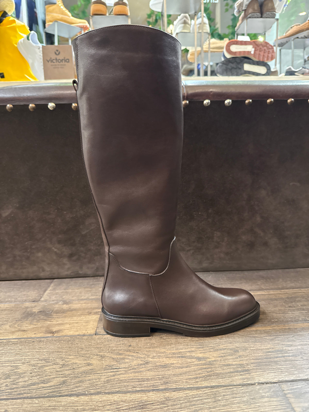 Stivali donna Temy Lp07 testa di moro