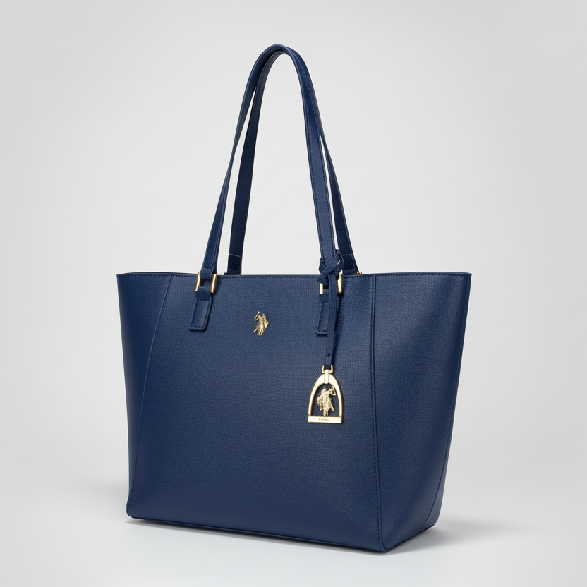 US POLO BORSA JONES SHOPPING BLU NAVY