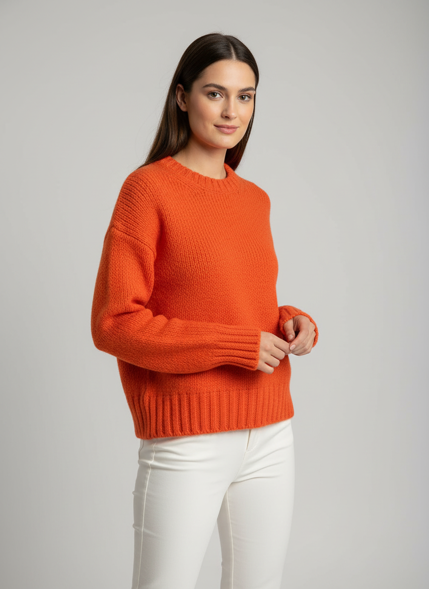 Maglia Vicolo knitwear arancio 33057F
