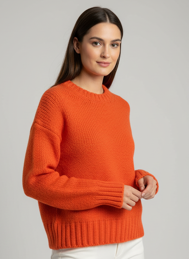 Maglia Vicolo knitwear arancio 33057F