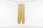 LINEAELLE PANTALONE CARGO RASO VISCOSA GIALLO 14773