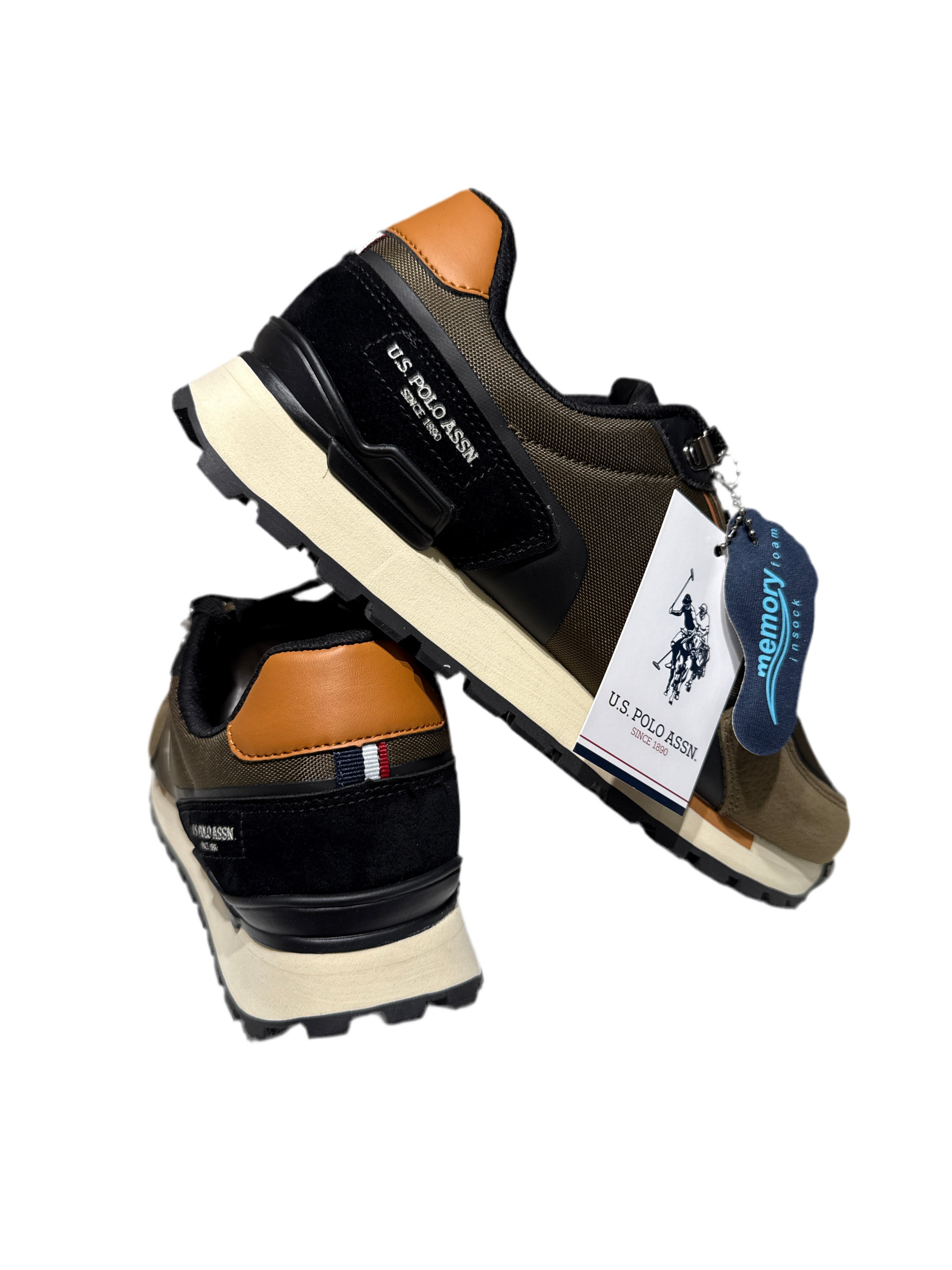 Sneakers uomo Us Polo ARON009-GRE VERDE