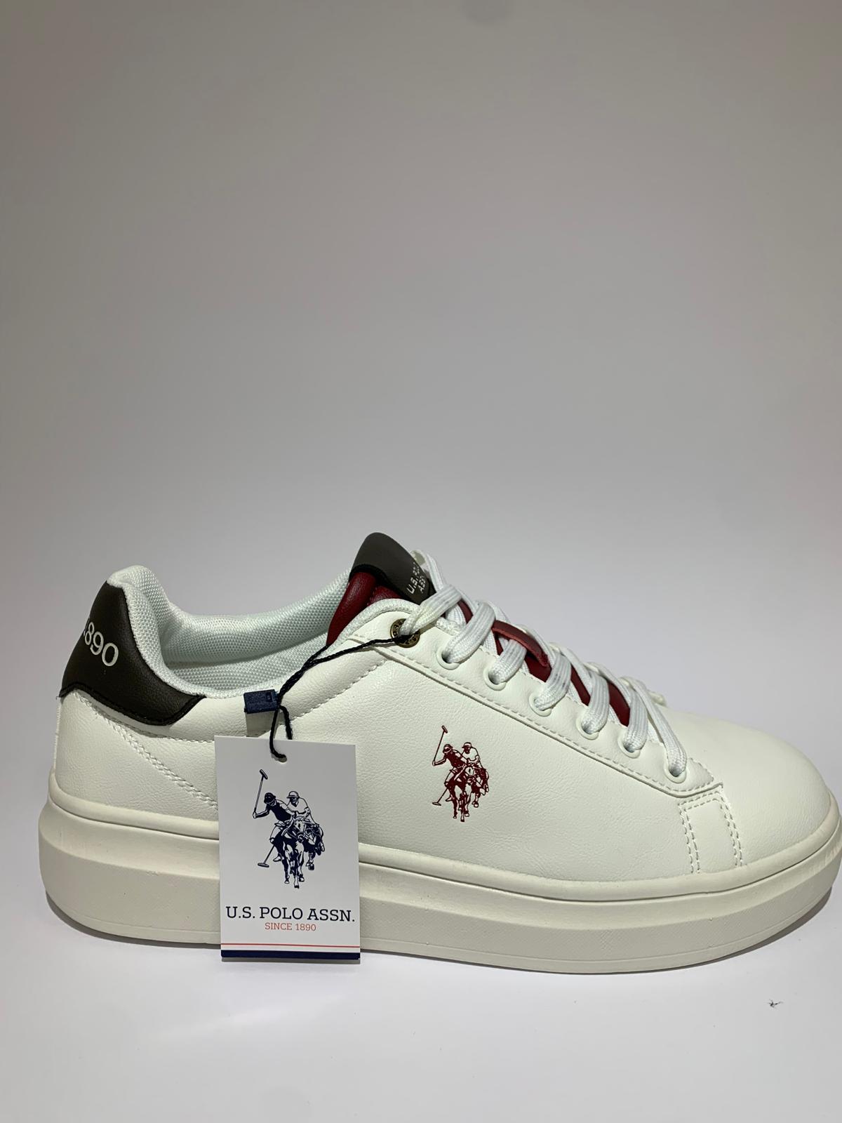 Sneakers Uomo - CODY BIANCO BORDEAUX - U.S. POLO ASSN.