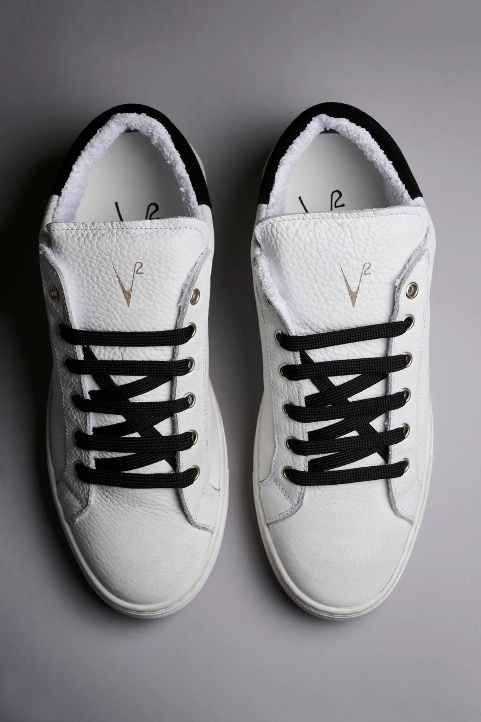 Sneakers Donna - TENNIS Bianco I Nero - V2