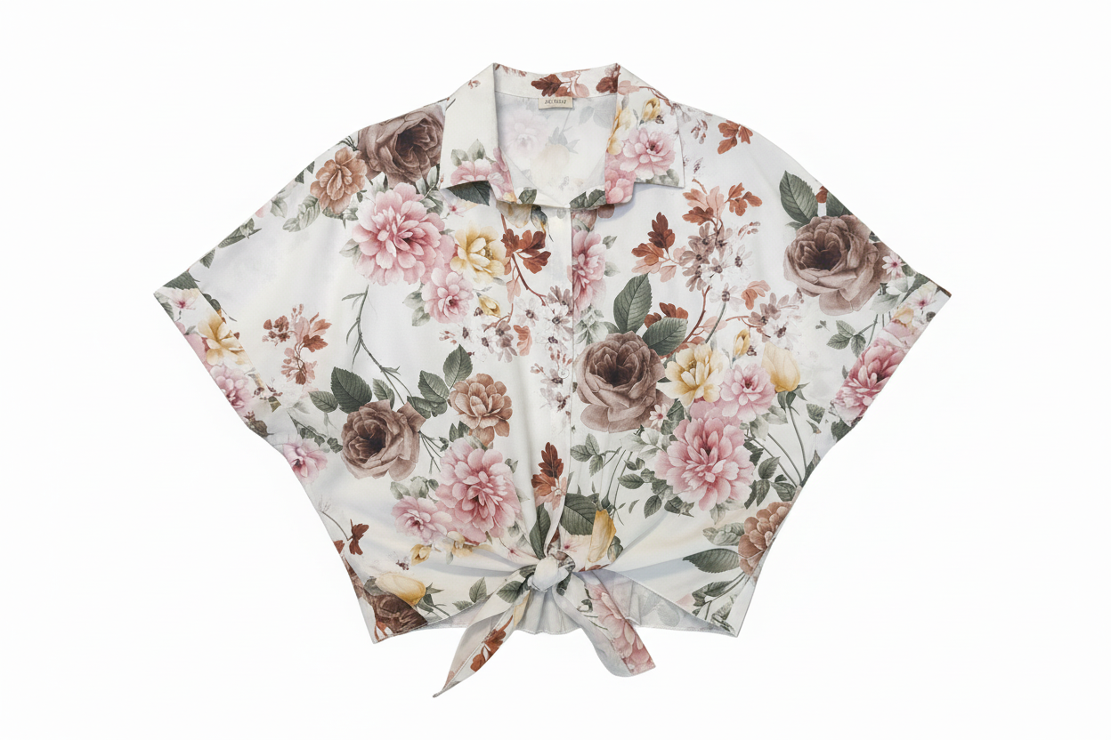 LINEAELLE CAMICIA FLOREAL