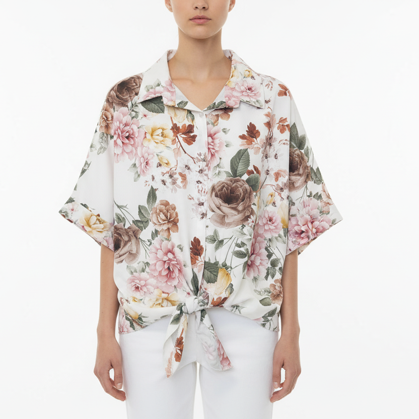 LINEAELLE CAMICIA FLOREAL