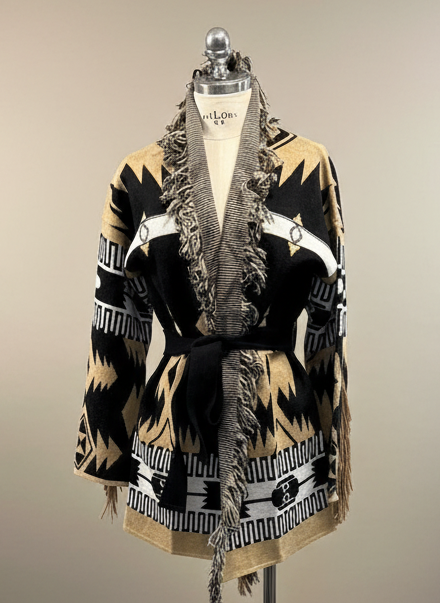 Giacca Vicolo frange 77190F