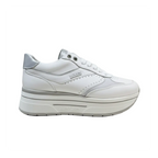 JANET & JANET SNEAKERS WHITE-SILVER J-590 DONNA