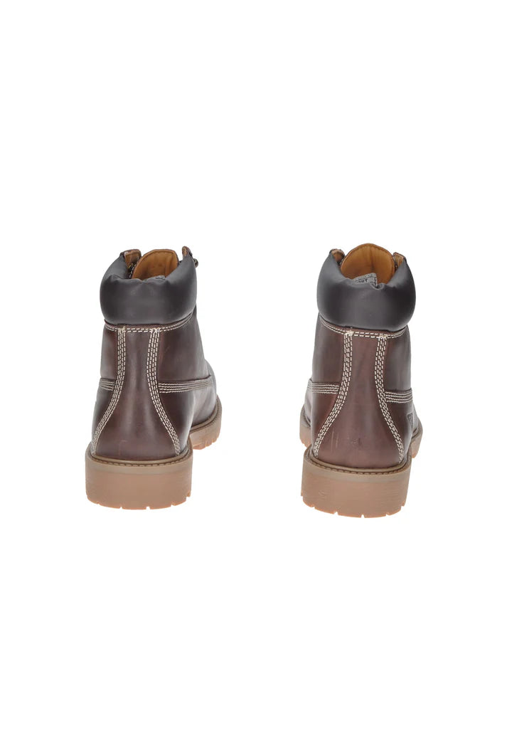 DOCKSTEPS STIVALETTI STRINGATI - MARRONE