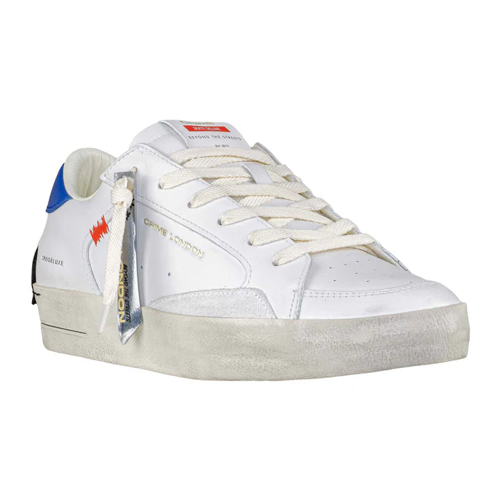 Sneakers uomo Crime London SK8 DELUXE TOP azzurro
