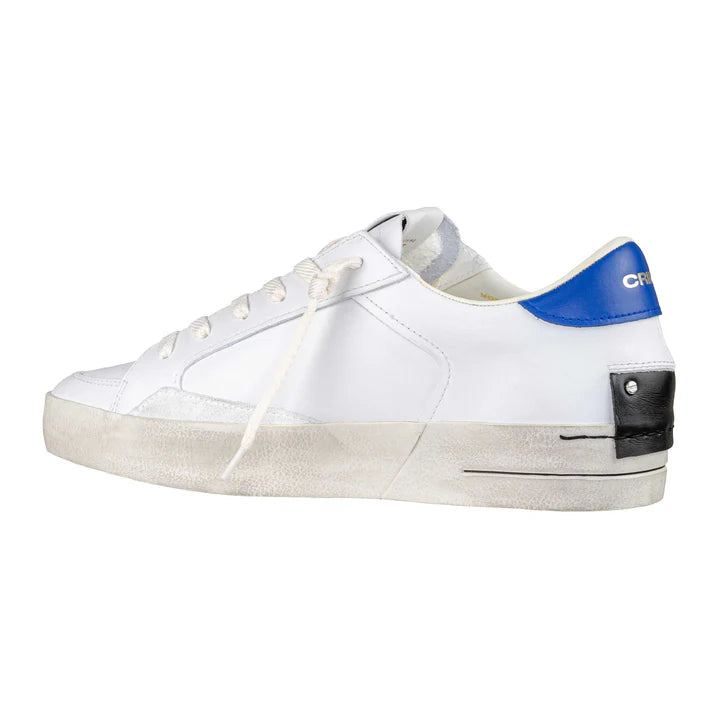 Sneakers uomo Crime London SK8 DELUXE TOP azzurro